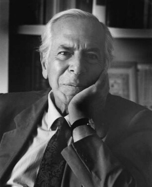 Jean Daniel (geb. 1920; französischer Journalist und Essayist). Paris, 1991