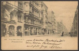 Ansichtskarte "Markgrafenstrasse"