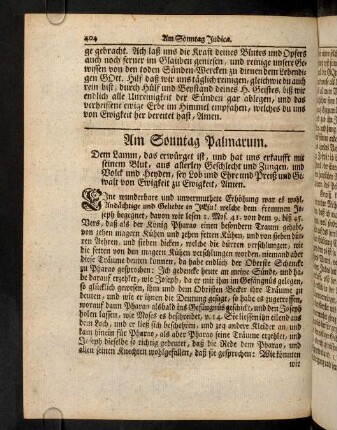 404-417, Am Sonntag Palmarum