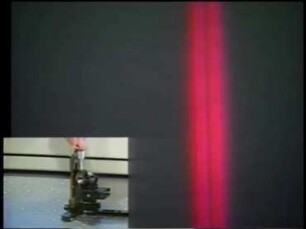 Optics: Fraunhofer and Fresnel Diffraction: Fresnel diffraction - adjustable slit