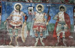 Heiliger Artemios, heiliger Eustratios und heiliger Prokopios