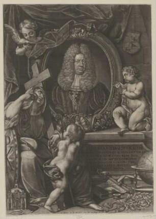 Bildnis des Iacobus Willibaldus Haller ab Hallerstein
