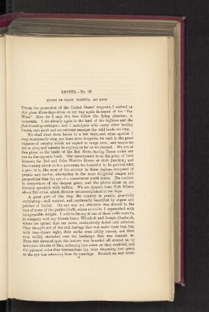 Letter - No. 39 Mouth of False Washita, Red River