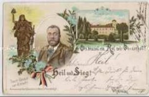 Deutsch-nationale Postkarte