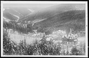 Bärenfels. Winter in Bärenfels - Kipsdorf