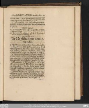 Tit. VIII. (V. 75.) De Magistratibus conveniendis.