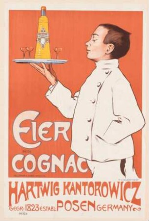 Plakat: Hartwig Kantorowicz - Eier Cognac