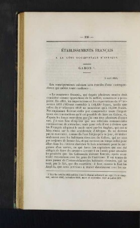 Etablissement francais