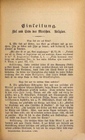 Katholische Religionslehre für die vier obersten Klassen der Gelehrtenschulen und für gebildete Männer, 1. Glaubenslehre