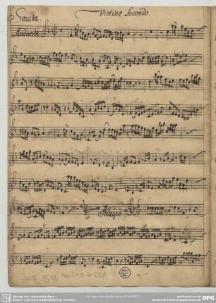Händel, G. F., Sonaten, Vl 1 2 Bc, HWV 392 / Ausw.