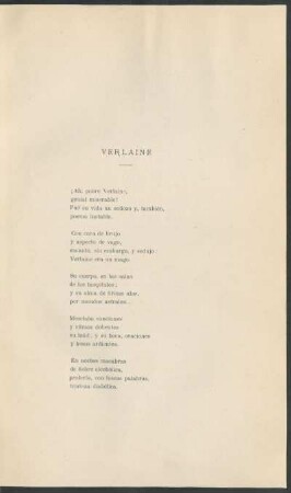Verlaine
