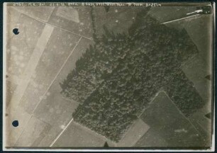 Foto des Geländes westlich von Vaux (Luftbild)