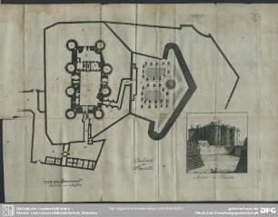 Grundriss der Bastille, Ansicht der Bastille