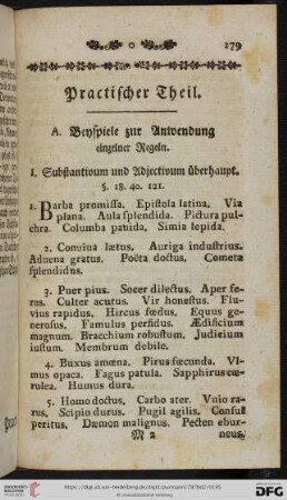 A. Beyspiele zur Anwendung