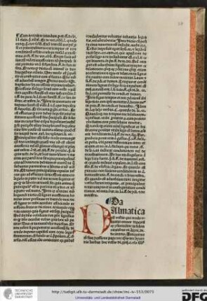 Dalmatica est vestis qua modo utuntur omnes dyaconi ex consuetudine in solemnitatibus ut lxxvi...