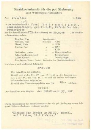 Bodenmüller, Josef