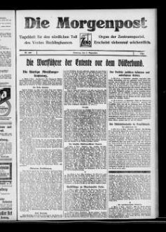 Die Morgenpost. 1924-