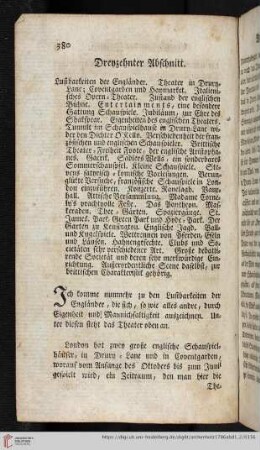 Dreyzehnter Abschnitt
