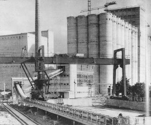 Erfurt, Mischfutterwerk in Erfurt-Marbach