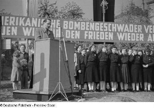 Rede des Leipziger Oberbürgermeisters Max Ernst Opitz bei der Grundsteinlegung für Wohnhäuser am Ranstädter Steinweg