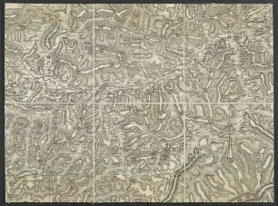 Theil von Tyrol (Insbruck) [Innsbruck] [Topographisch-militairische Charte von Teutschland]