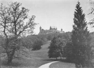 Schloss : Blick auf die Anlage der Fränkischen Krone