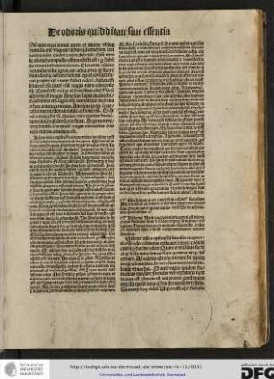 In hoc tertio capitulo Philosophus determinat de odore postquam in precedenti determinatum est de sapore et dividirtur in duas partes, in quarum prima determinat de odore secundum se...