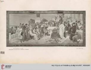 Die Fresken von Carl Gehrts in der Düsseldorfer Kunsthalle