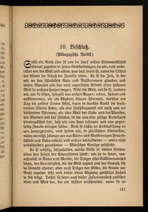121-124, 10. Beschluß