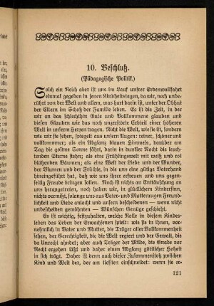121-124, 10. Beschluß