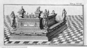 Les delices de l'Italie ... 6 Bände., 5. Band, Tafel vor Seite 17: Tombeau de D. Pietro de Toledo
