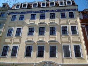 Dresden: Wohnhaus Hauptstraße 13 Kügelgenhaus Gottessegenhaus