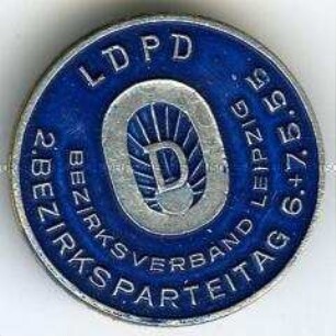 LDPD (Liberal-Demokratische Partei Deutschlands), 2. Bezirksparteitag in Leipzig
