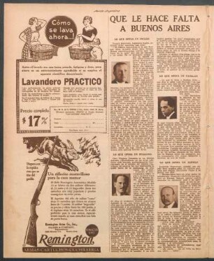 Que le hace falta a Buenos Aires