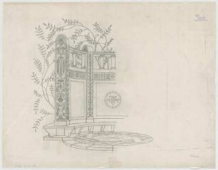 Thiersch, Friedrich von; Wiesbaden; Kurhaus - Innenraum (Perspektive)