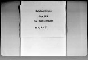 Anfragen an das Sachsenhausen-Komitee zu Vermissten und Verstorbenen