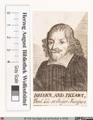 Bildnis Johann Andreas Piccart