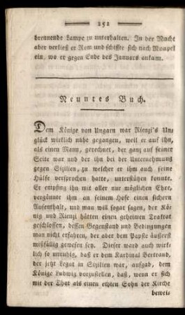 Neuntes Buch