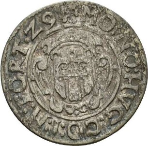 Halbbatzen des Grafen Hugo XVIII. von Montfort, 1629