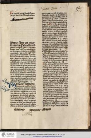 Supplementum Summae Pisanellae seu Magistrutiae. [Enth.:] Canones poenintentiales fratris Astensis