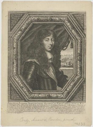 Bildnis des Armand de Bovrbon, Prince de Conty