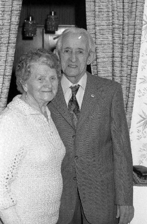 Diamanthochzeit der Eheleute Gustav und Josefine Klett aus Durlach
