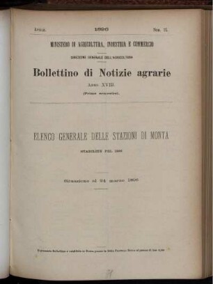 Aprile. Num. 15.