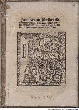 Poeniteas cito : mit Kommentar ‘Praesens libellus ...’ und Interlinearglossen ; mit einem Anhang kommentierter lat. Verse über die katechetischen Stücke
