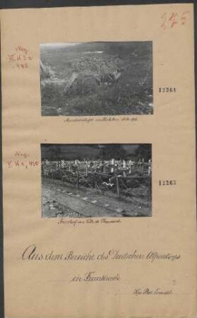 Munitionslager in Herbebois