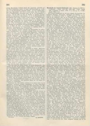 392-393 [Rezension] Die Begründung der Comenius-Gesellschaft, Aktenstücke und Satzungen