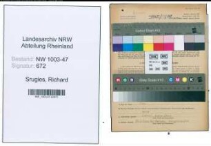 Entnazifizierung Richard Srugies , geb. 29.11.1910 (Lehrer)
