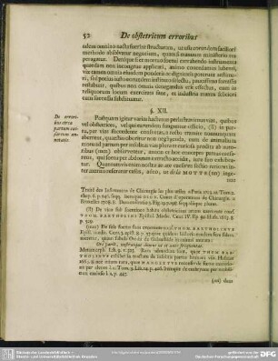 §. XII. De erroribus circa partum caesareum annotatis