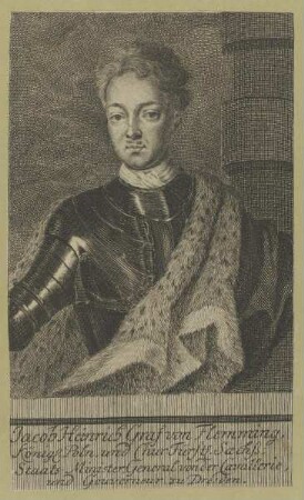 Bildnis des Jakob Heinrich von Flemming