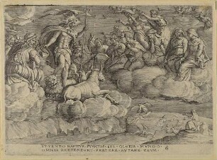 Triumph der Ewigkeit, Blatt aus der Folge der Triumphe nach Petrarca